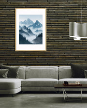Misty Mountain Peaks