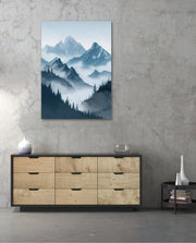 Misty Mountain Peaks