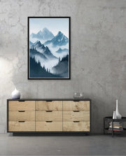 Misty Mountain Peaks