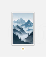 Misty Mountain Peaks