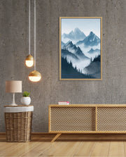 Misty Mountain Peaks