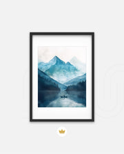 Serene Mountain Lake