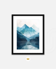 Serene Mountain Lake