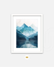 Serene Mountain Lake