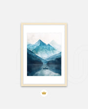 Serene Mountain Lake