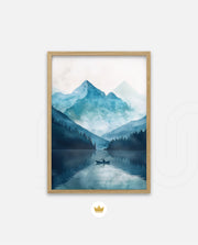 Serene Mountain Lake