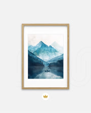 Serene Mountain Lake
