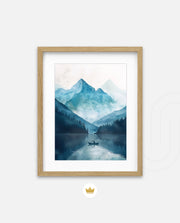 Serene Mountain Lake