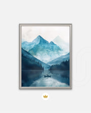 Serene Mountain Lake