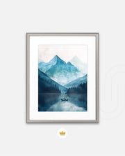 Serene Mountain Lake