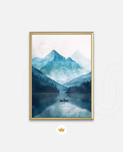Serene Mountain Lake