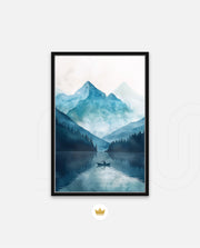 Serene Mountain Lake