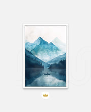 Serene Mountain Lake
