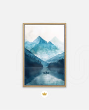 Serene Mountain Lake