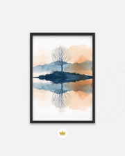 Reflective Lone Tree