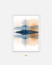 Reflective Lone Tree