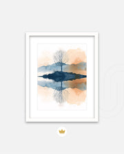 Reflective Lone Tree
