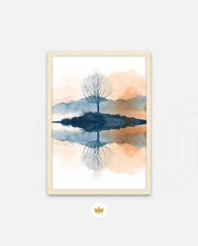 Reflective Lone Tree
