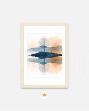 Reflective Lone Tree