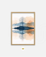 Reflective Lone Tree