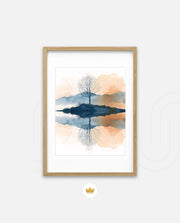 Reflective Lone Tree