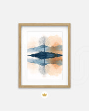 Reflective Lone Tree