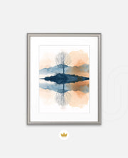 Reflective Lone Tree