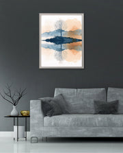 Reflective Lone Tree