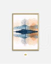 Reflective Lone Tree