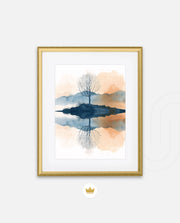 Reflective Lone Tree