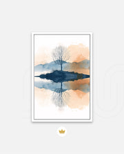 Reflective Lone Tree