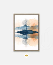 Reflective Lone Tree