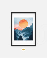 Sunset Mountain Silence