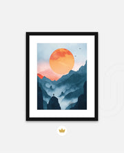 Sunset Mountain Silence