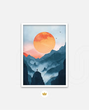 Sunset Mountain Silence