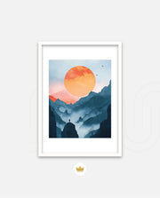 Sunset Mountain Silence