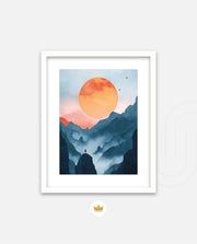 Sunset Mountain Silence