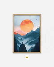 Sunset Mountain Silence