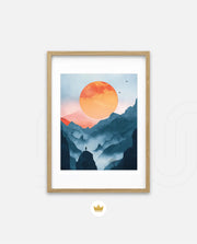 Sunset Mountain Silence