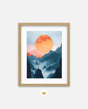 Sunset Mountain Silence