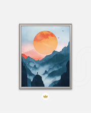 Sunset Mountain Silence