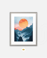 Sunset Mountain Silence