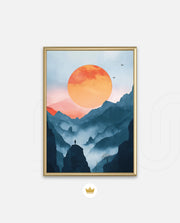 Sunset Mountain Silence