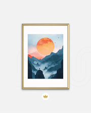 Sunset Mountain Silence