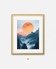 Sunset Mountain Silence