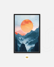 Sunset Mountain Silence