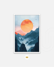 Sunset Mountain Silence