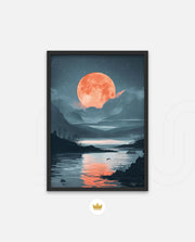 Crimson Moon Lake