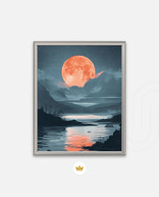 Crimson Moon Lake