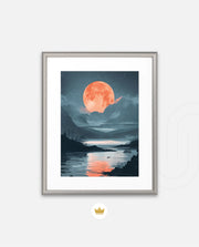 Crimson Moon Lake
